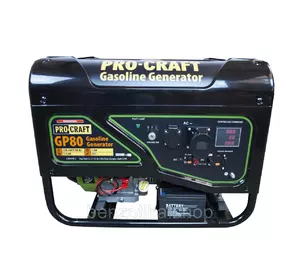 Генератор бензиновий Procraft GP80 Генератор бензиновий Procraft GP80