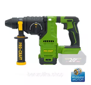 Акумуляторний перфоратор Procraft PHA30 (без АКБ та ЗП) Акумуляторний перфоратор Procraft PHA30 (без АКБ та ЗП)