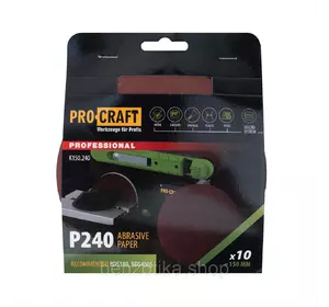 Круг шлифовальный самозацепной Procraft K150.240 UNIVERSAL (набор 10 шт.) Круг шлифовальный самозацепной Procraft K150.240 UNIVERSAL (набор 10 шт.)