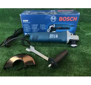 Угловая шлифмашина Bosch Professional GWS 125-1400. Болгарка Bosch 125 круг, мощность 850 Вт